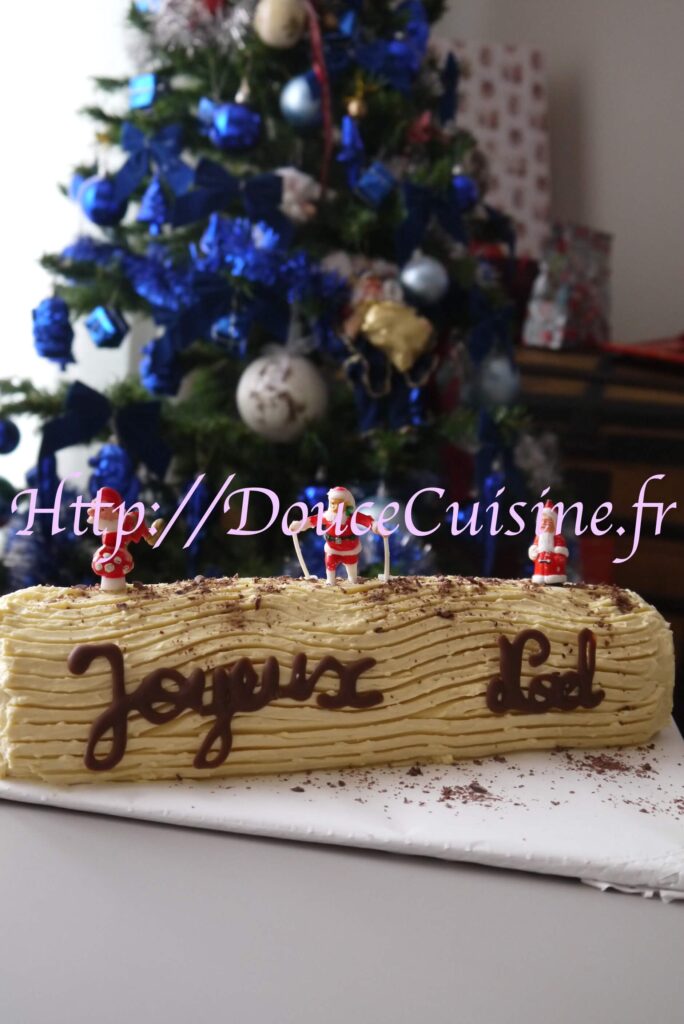 Bûche Traditionnelle à la Vanille