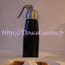 Chantilly au siphon