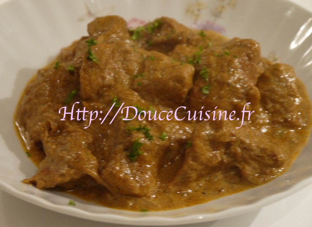 Sauté de porc au curry