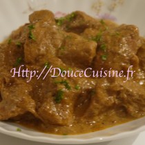 Sauté de porc au curry