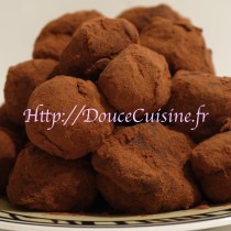 Truffes chocolat lacté caramel