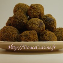 Truffes aux spéculos