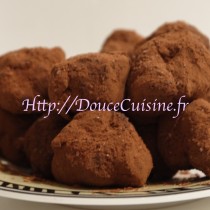 Truffes aux fruits rouges