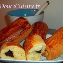 Pain au chocolat brioché