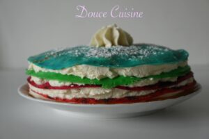Gâteau de crêpes à la crème