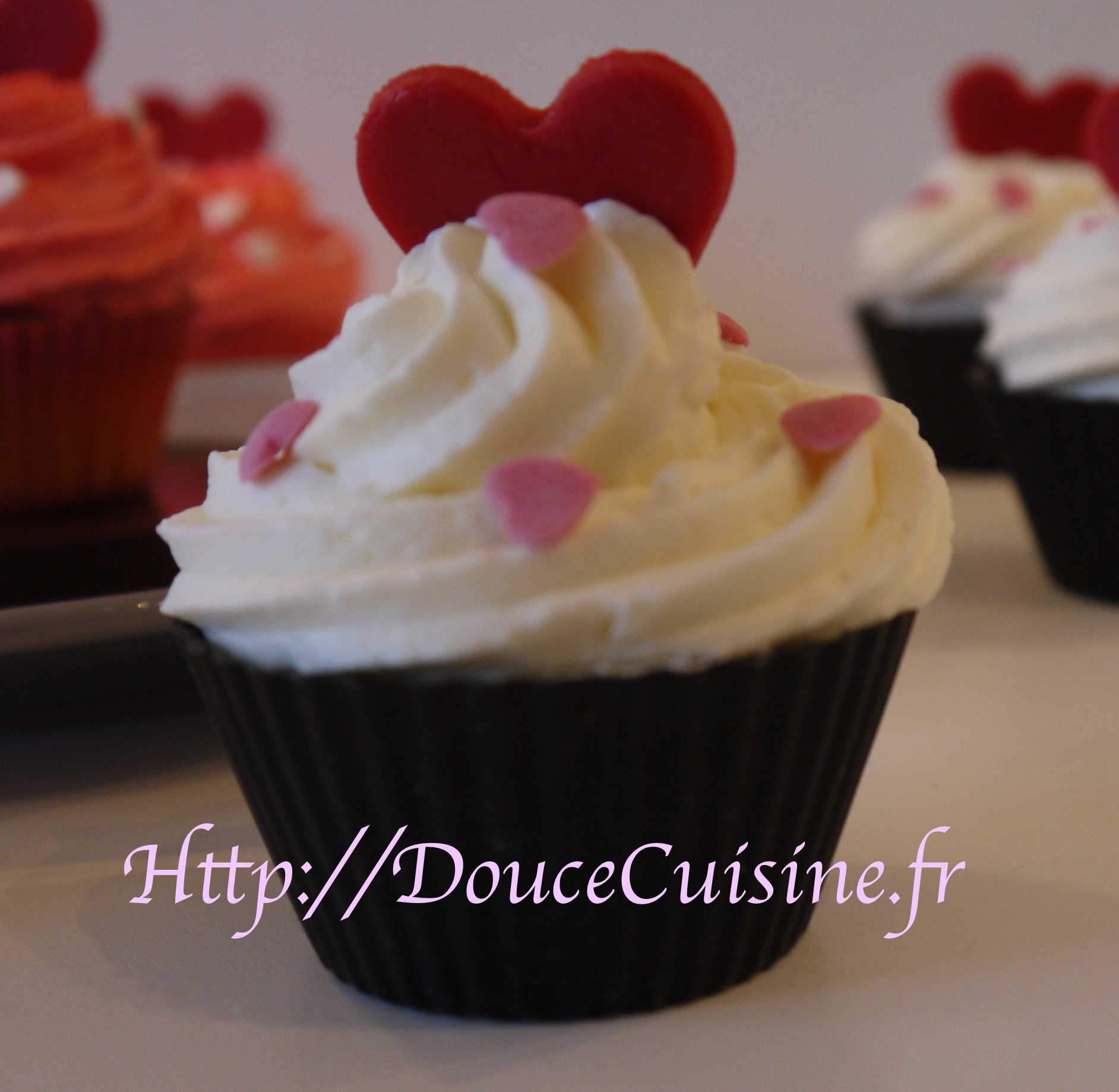 Cupcakes Saint Valentin