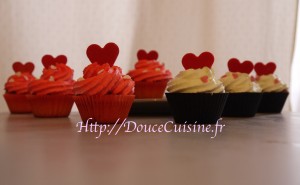 Cupcakes Saint Valentin