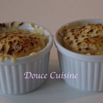 Oeufs Béchamel gratinés