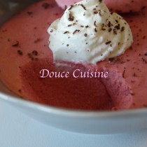 Mousse à la fraise