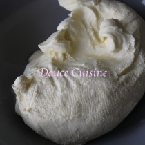 Mascarpone fait maison