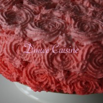 Rose Cake Chocolat Pistache