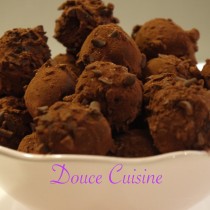 Truffes Rhum raisins