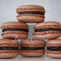 Macarons au chocolat