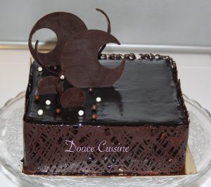 Entremet au chocolat