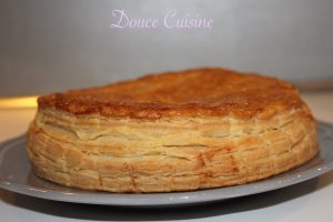 Galette des rois pâte feuilletée inversée