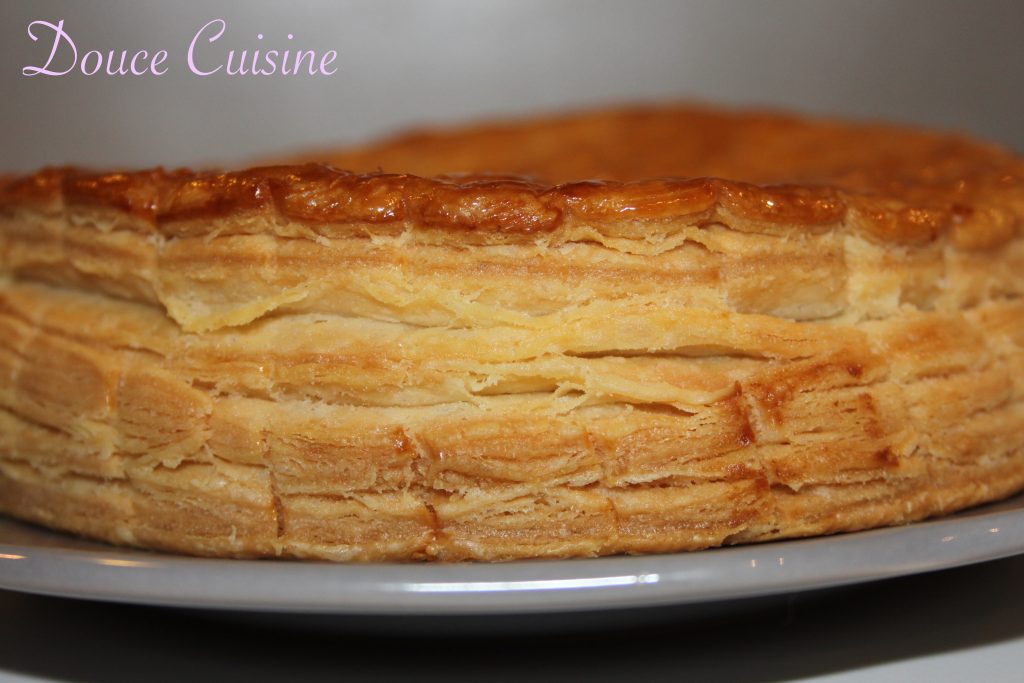 Galette des rois pâte feuilletée inversée