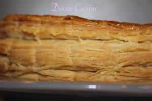 Galette des rois pâte feuilletée inversée