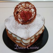 Mille-feuilles Saint Valentin