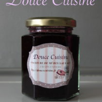 Confiture de Mûres Sauvage Fruits entiers