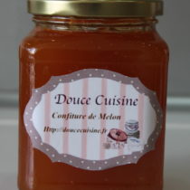 Confiture de melons Charentais