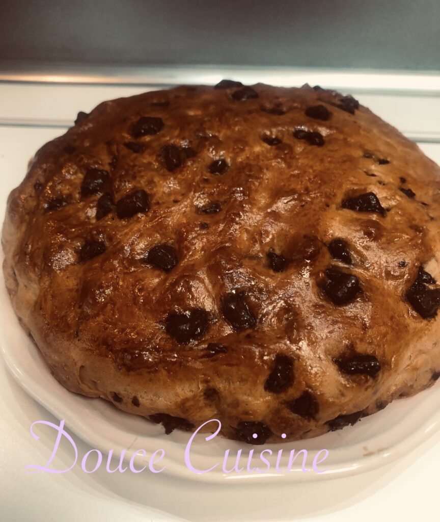 Brioche Healthy aux pépites de chocolat