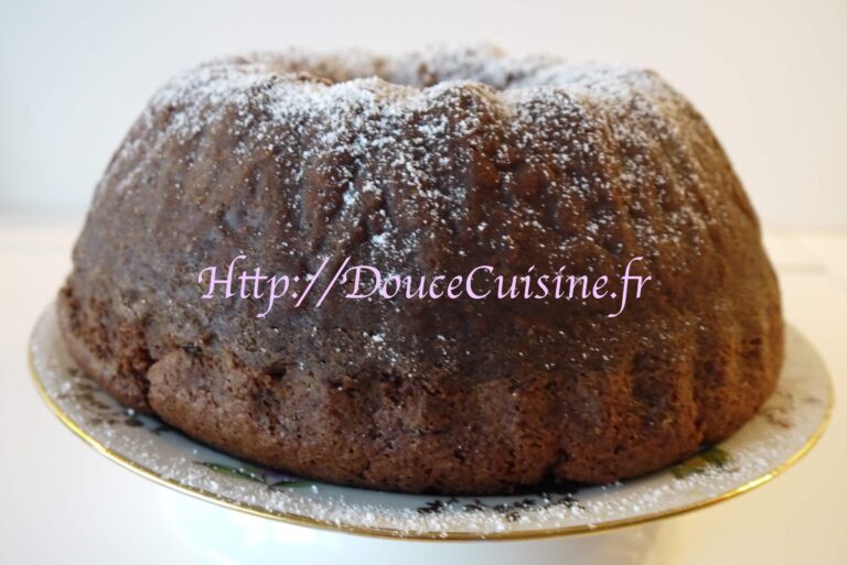 Gâteau au Nutella sans oeuf
