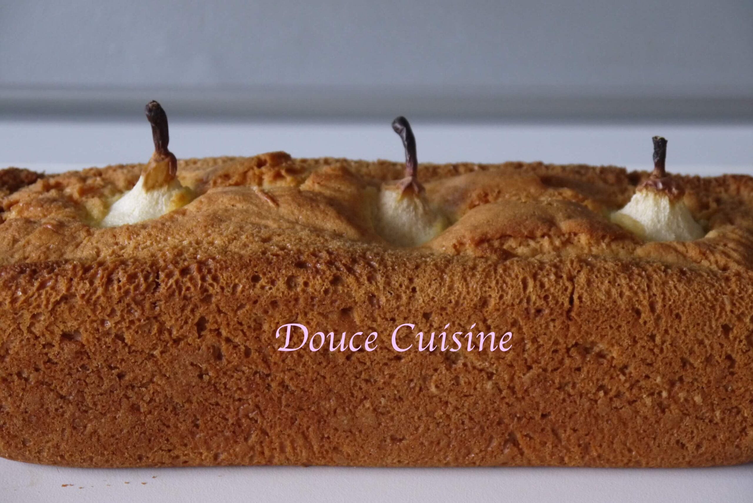 Cake aux poires
