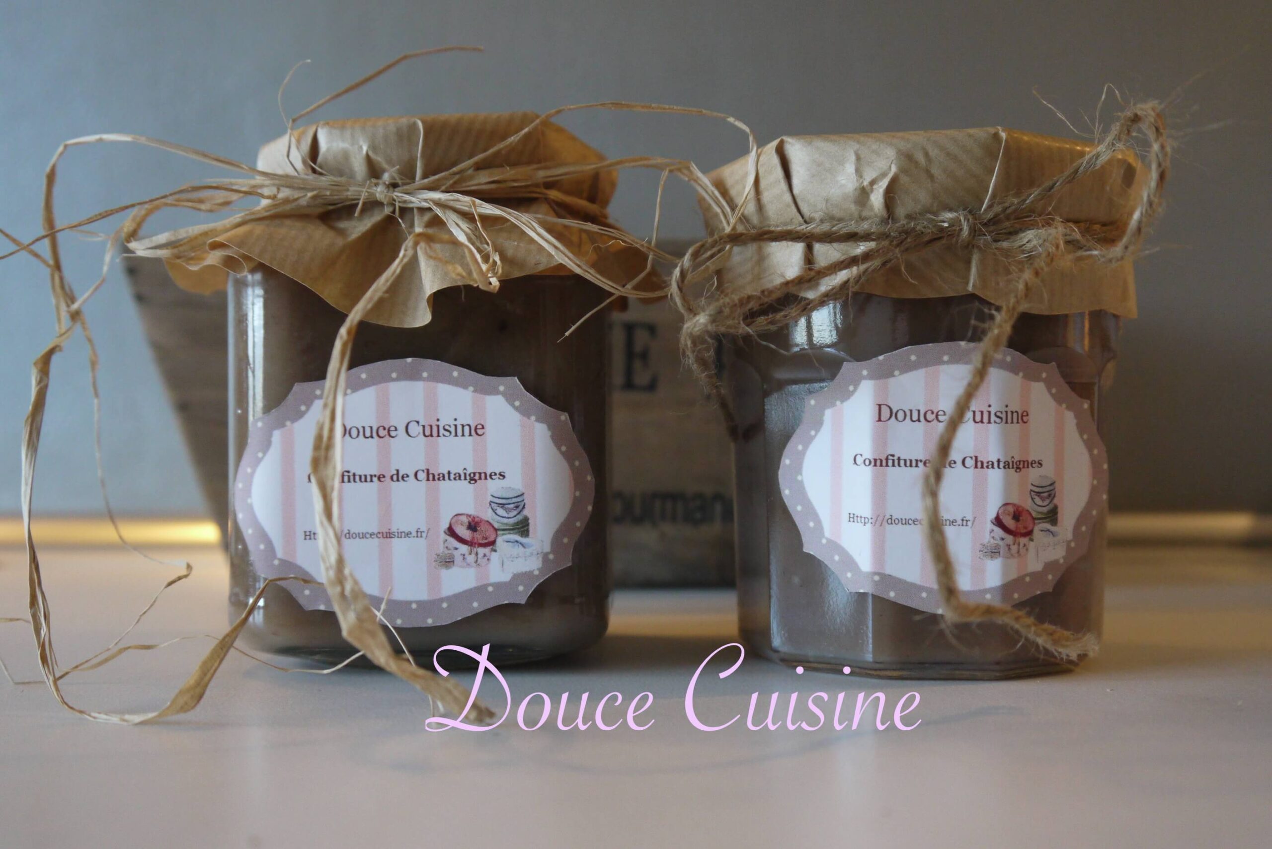 Confiture de châtaignes
