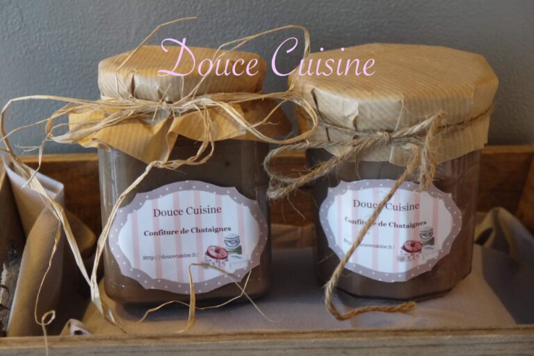 Confiture de châtaignes