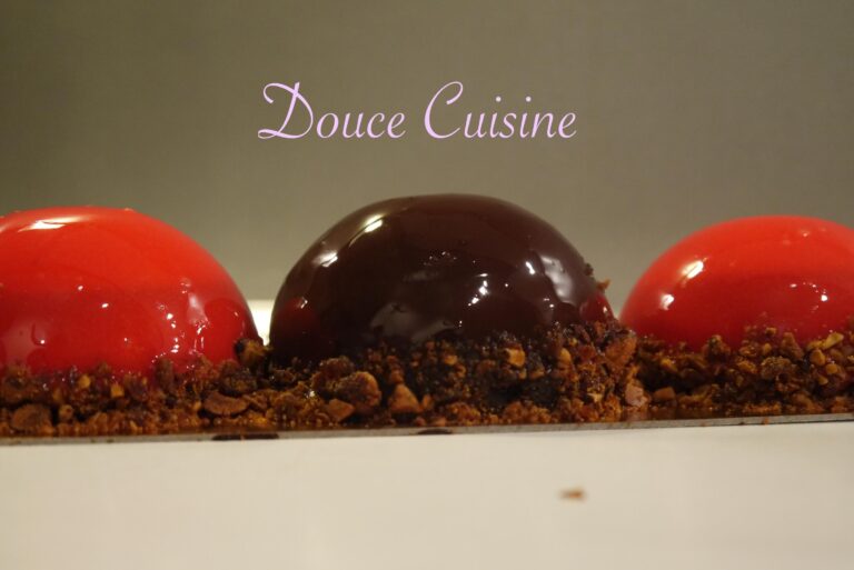 Entremets Trois Chocolats
