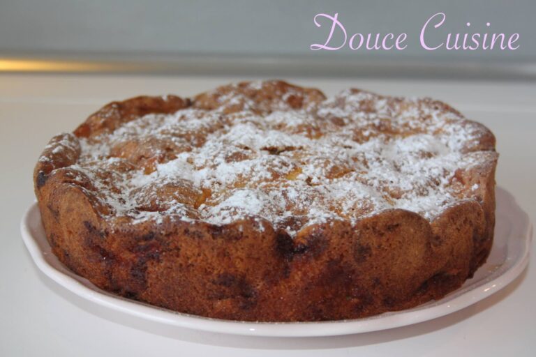 Gâteau facile pommes poires