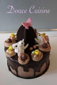 Layer cake Kinder pour Pâques