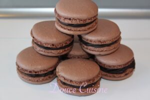 Macarons au chocolat